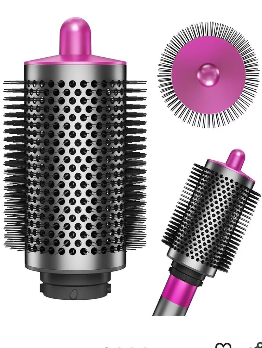 Round Brush Attachment for Dyson Airwrap Multi-Styler
